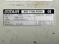 Dutair bie 7180 rd90 ventilator - afbeelding 3 van  4