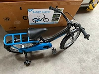 Dutch flavor kinderfiets blauw met zijwieltjes 16” - afbeelding 3 van  11