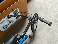 Dutch flavor kinderfiets blauw met zijwieltjes 16” - afbeelding 4 van  11