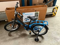 Dutch flavor kinderfiets blauw met zijwieltjes 16” - afbeelding 7 van  11