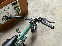Dutch flavor kinderfiets groen met zijwieltjes 12” - afbeelding 7 van  12