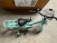 Dutch flavor kinderfiets mintgroen met zijwieltjes 16” - afbeelding 7 van  11
