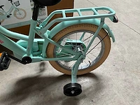 Dutch flavor kinderfiets mintgroen met zijwieltjes 16” - afbeelding 11 van  11