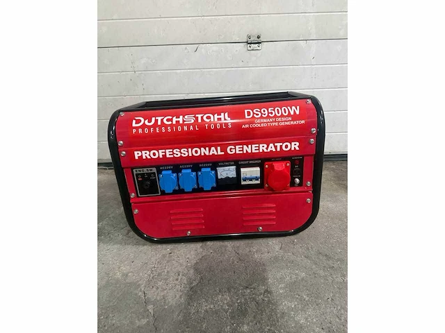 Dutch stahl - ds9500w - noodstroomaggregaat - conditie: nieuw met transportschade. - afbeelding 1 van  7