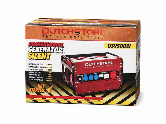 Dutch stahl - ds9500w - noodstroomaggregaat - conditie: nieuw met transportschade. - afbeelding 7 van  7