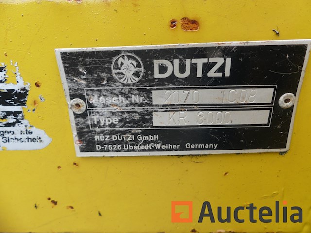Dutzi kr3000 landbouwfreesmachine - afbeelding 16 van  22