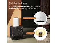 Duux threesixty 2 360° keramische hulpverwarming - programmeerbare blower - afbeelding 6 van  7