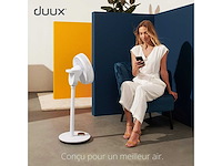 Duux whisper flex white dxcf13 - slimme voetstukventilator met dockingstation en batterij - stille ventilator (dxcf13) - afbeelding 2 van  6
