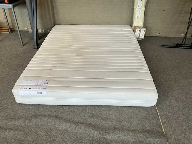 Duvatex pocket poly 2-persoonsmatras - afbeelding 2 van  4