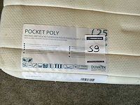 Duvatex pocket poly 2-persoonsmatras - afbeelding 4 van  4