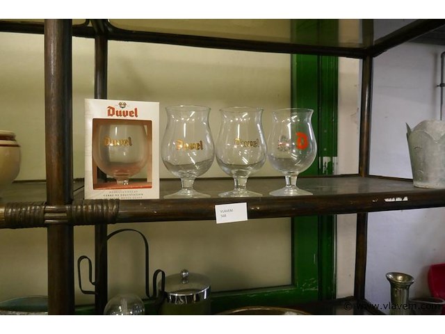 Duvel glazen - afbeelding 1 van  1