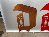 Duvel kortenstaal plaatstalen logo’s - afbeelding 1 van  1