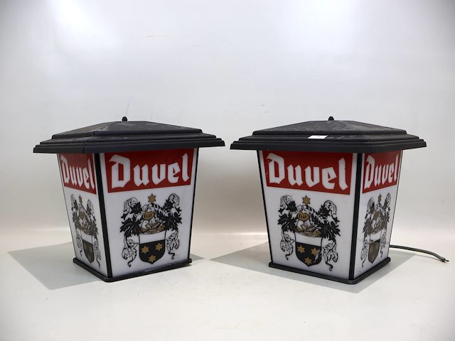 Duvel lantaarn (x2) - afbeelding 1 van  5