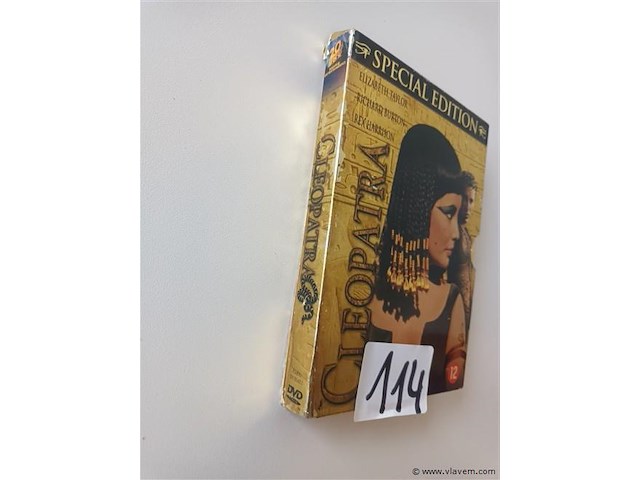 Dvd box cleopatra - afbeelding 3 van  4