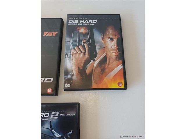 Dvd die hard. 5 stuks - afbeelding 3 van  4