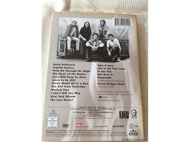 Dvd : eagles - afbeelding 2 van  2
