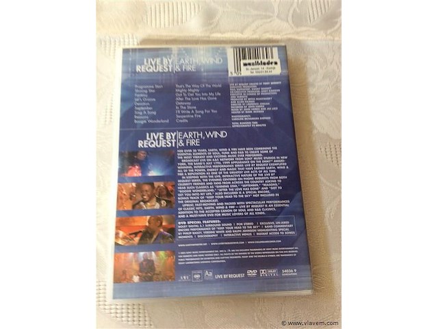 Dvd : earth wind and fire - afbeelding 2 van  2
