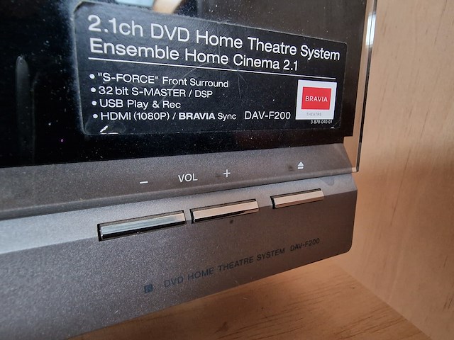 Dvd-home theatre system sony & luidsprekers - afbeelding 3 van  9