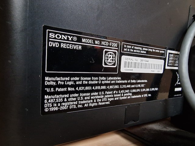Dvd-home theatre system sony & luidsprekers - afbeelding 5 van  9