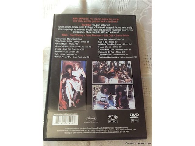 Dvd : kiss - afbeelding 2 van  2