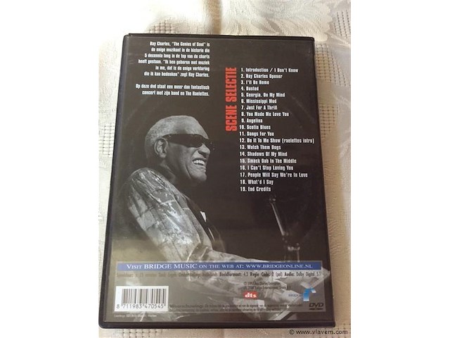 Dvd : ray charles - afbeelding 2 van  2