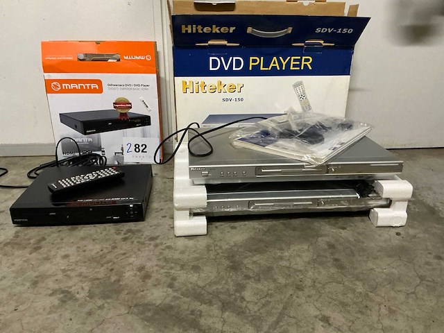 Dvd speler (3x) - afbeelding 1 van  6