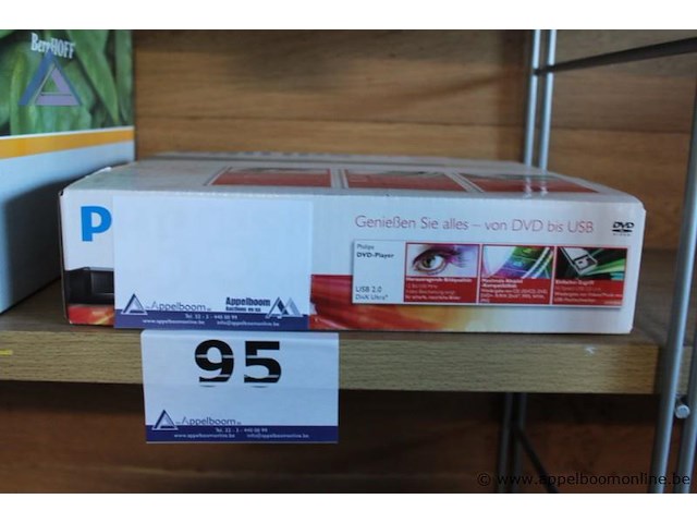 Dvd-speler, philips, dvp2850, usb 2.0 divx ultra, werking niet gekend - afbeelding 1 van  2