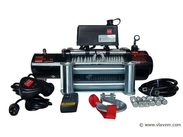 Dw wplw13000c kabellier 12 volt 5897kg - afbeelding 1 van  2