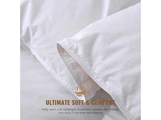 Dwr donzen dekbed (200 x 200 cm) - afbeelding 3 van  5