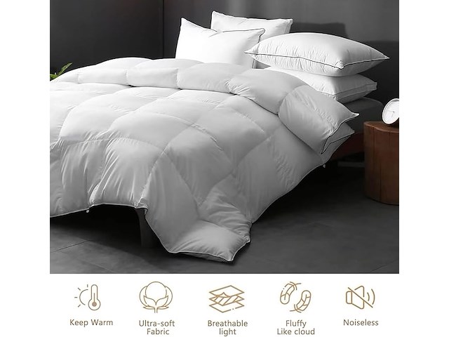 Dwr donzen dekbed (200 x 200 cm) - afbeelding 1 van  5