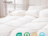 Dwr donzen dekbed (240 x 260 cm) - afbeelding 4 van  4