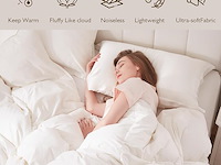 Dwr ganzendons dekbed 135 x 200 cm - afbeelding 2 van  5