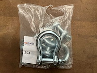 Dx 600-19e verzinkte harpsluitingen 19 mm (5x) - afbeelding 1 van  1