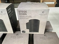 Dyberg larsen stege down wandlamp mat zwart (8x) - afbeelding 2 van  4