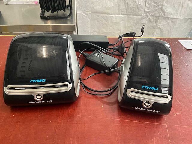 Dymo labelprinter (2x) - afbeelding 1 van  4