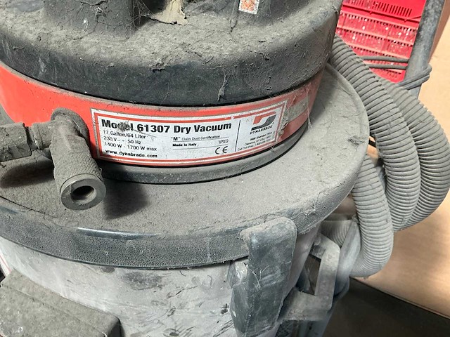 Dynabrade 61307 dry vacuum industriële stofzuiger - afbeelding 4 van  4