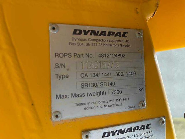 Dynapac - ca1300d - asfaltwas - 2016 - afbeelding 12 van  17