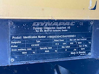 Dynapac - cc 1000 - asphalt paver - 2014 - afbeelding 19 van  20