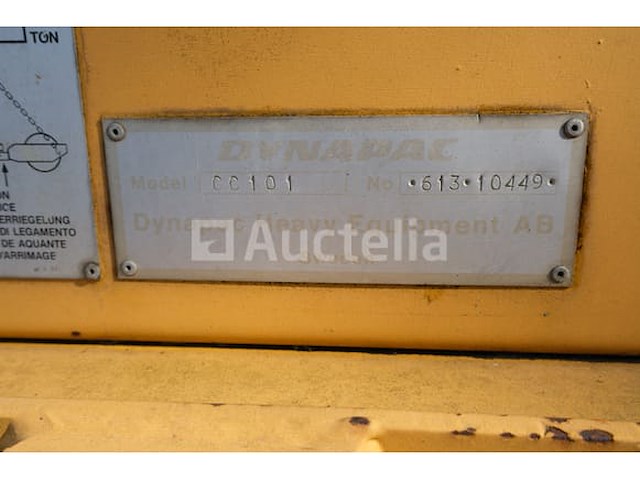 Dynapac cc 101 2-ball grondverdichter - afbeelding 1 van  17