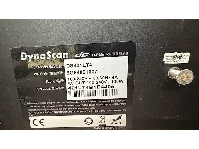 Dynascan display monitor - afbeelding 3 van  5