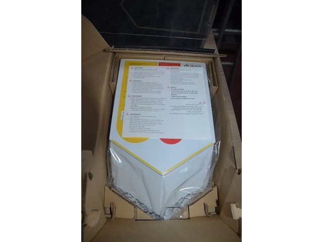 Dyson ab12 white airblade v handdroger (b422) - afbeelding 5 van  5