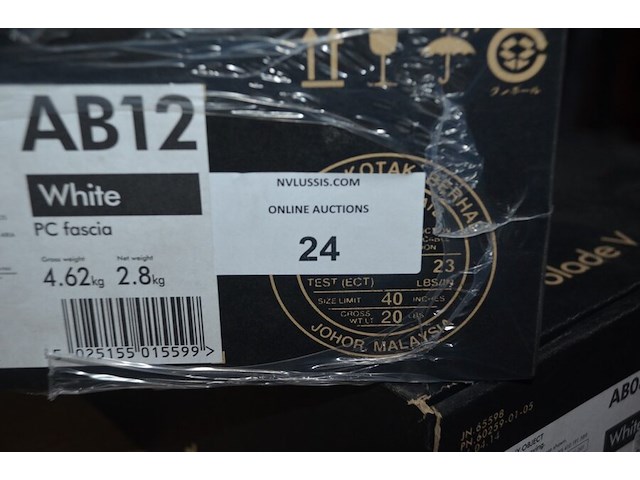 Dyson ab12 white airblade v handdroger (b422) - afbeelding 2 van  5