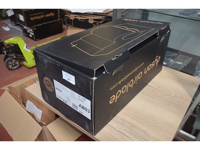 Dyson airblade ab03 steel handdroger (b421) - afbeelding 3 van  5