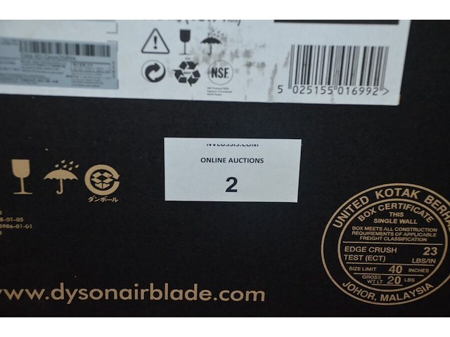Dyson airblade wash + dry ab09 stainless steel (b421) - afbeelding 2 van  9