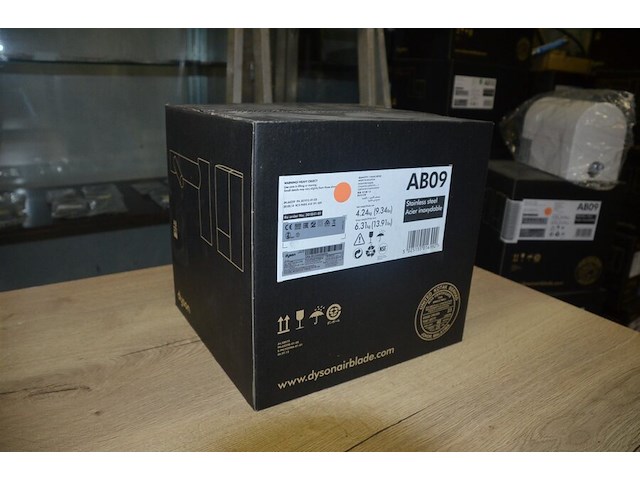 Dyson airblade wash + dry ab09 stainless steel (b421) - afbeelding 8 van  9