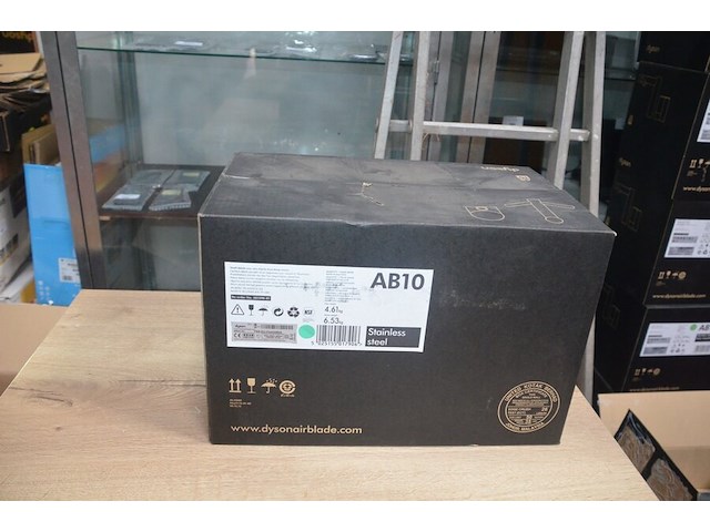 Dyson airblade wash + dry ab10 stainless steel (b422) - afbeelding 5 van  8