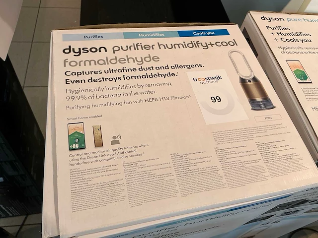 Dyson pure purifier humidify+cool formaldehyde ph04 luchtreiniger - afbeelding 4 van  5