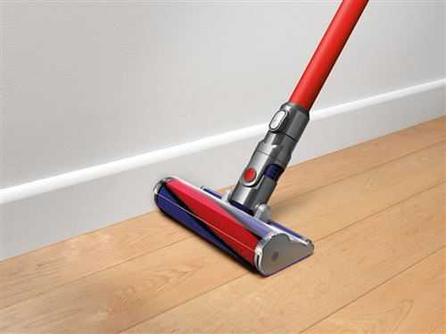 Dyson v11 fluffy 610 w stickstofzuiger rood en paars - afbeelding 4 van  10