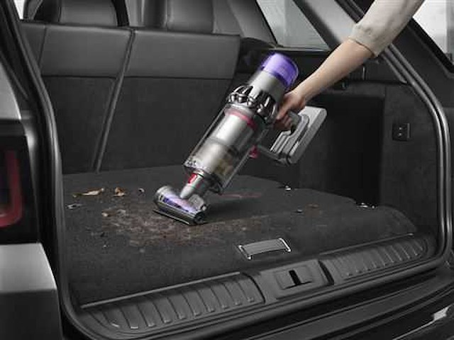 Dyson v11 fluffy 610 w stickstofzuiger rood en paars - afbeelding 5 van  10