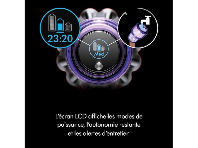Dyson v11 geavanceerde™ draadloze stofzuiger – 200 aw, 60 minuten levensduur - afbeelding 4 van  6